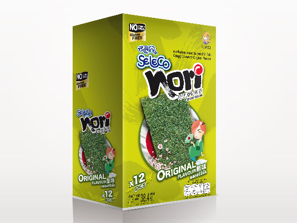 Crispy Seaweed Original Flavour SELECO Nori Brand (38.4g)