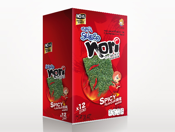 Crispy Seaweed Spicy Flavour (38.4g)